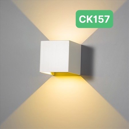 Đèn hắt rọi trắng CK157WH(10*10cm)(nguồn đúc)